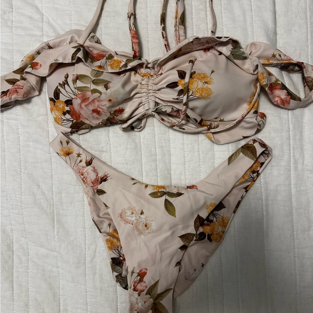 Power 2 The Flower Daisy Jane Floral Bikini Set